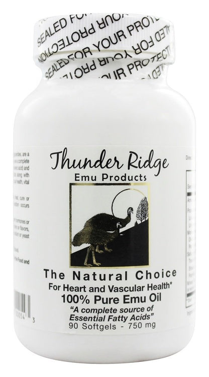 THUNDER RIDGE EMU PRODUCTS EMU OIL GEL CAPS