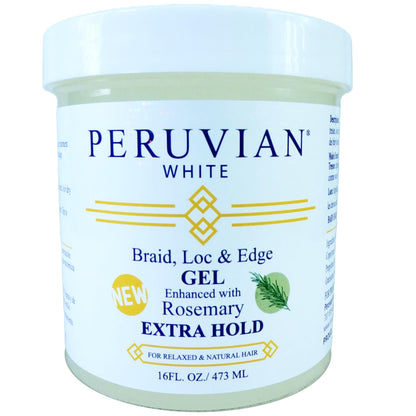 PERUVIAN WHT ACV BRAID&EDGE 16Z