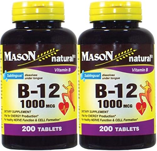VIT B12 1000MCG SUB-LING LOZ 100CT MASON