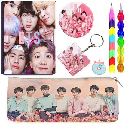 BTS STATIONERY 8PC BUNDLE