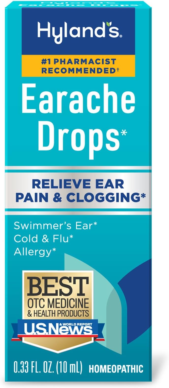 HYLANDS NATURALS EARACHE DRP 0.33OZ