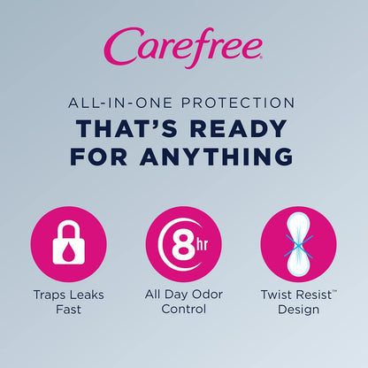 Carefree Acti-Fresh Regular 54 Count Daily Liner Unscented