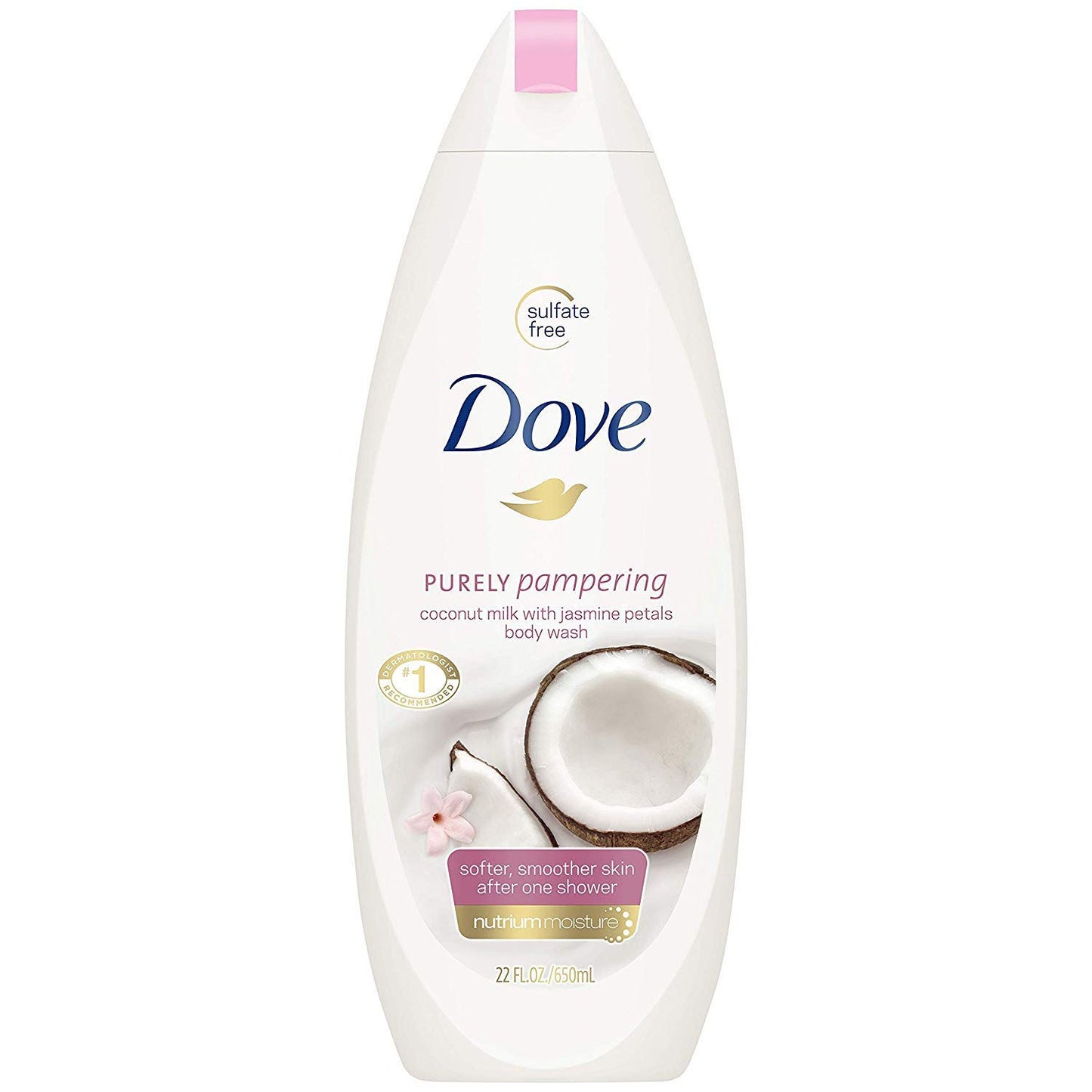 DOVE BODY WASH COCONUT MILK 20Z