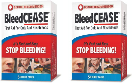 BLEEDCEASE STOP BLEEDING WND DRS 5CT
