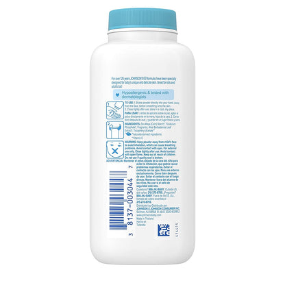 JOHNSONS BABY POWDER ALOE/VIT E 22OZ