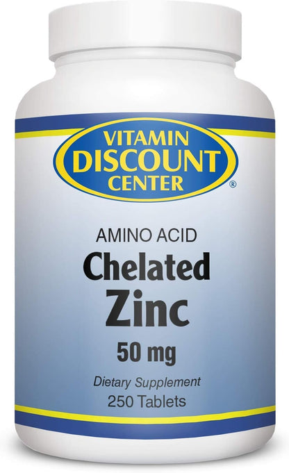 LDR ZINC TB 50MG 250 CHELATED