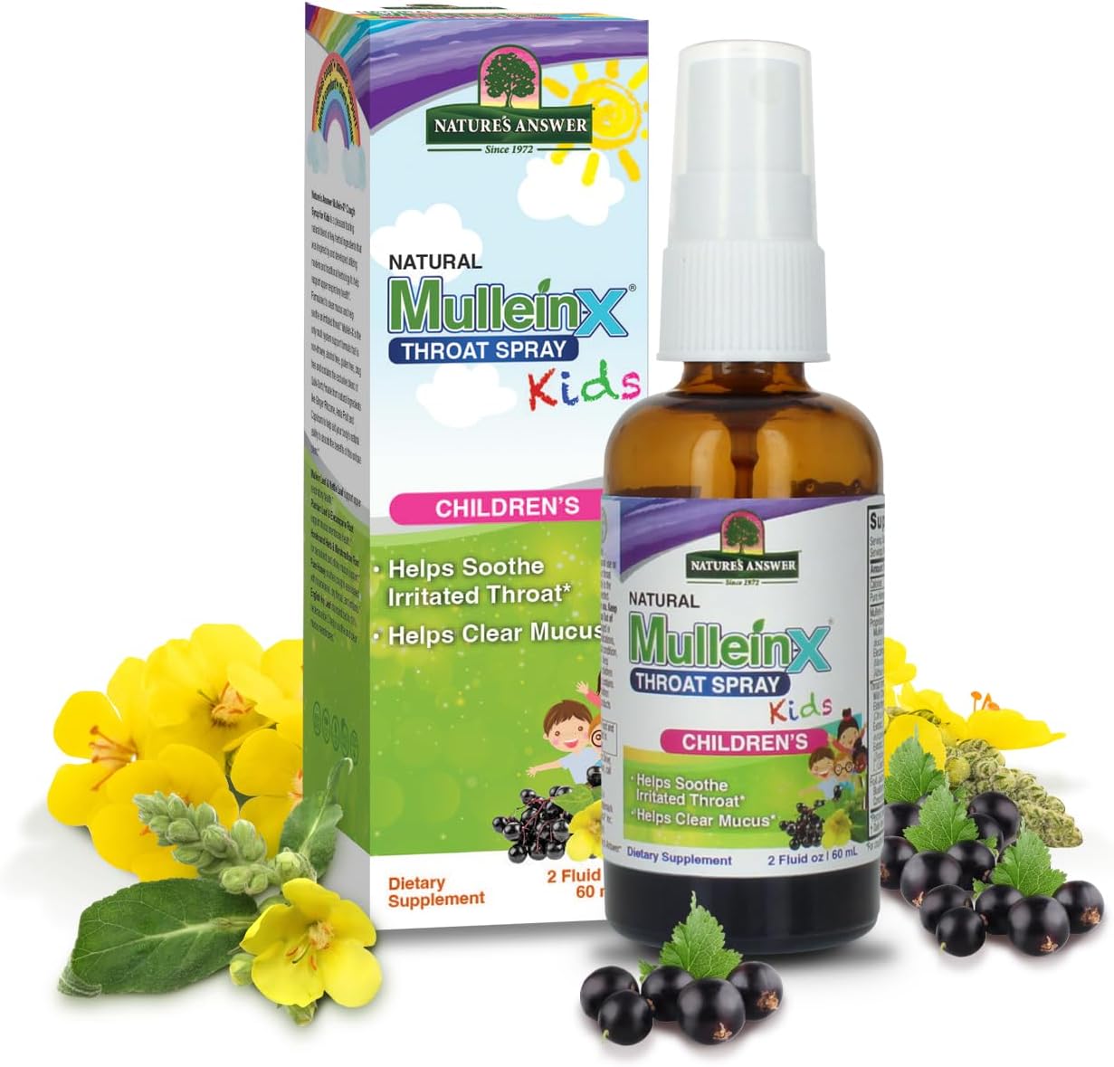 NATURE'S ANSWER MULL X THROAT SPRAY