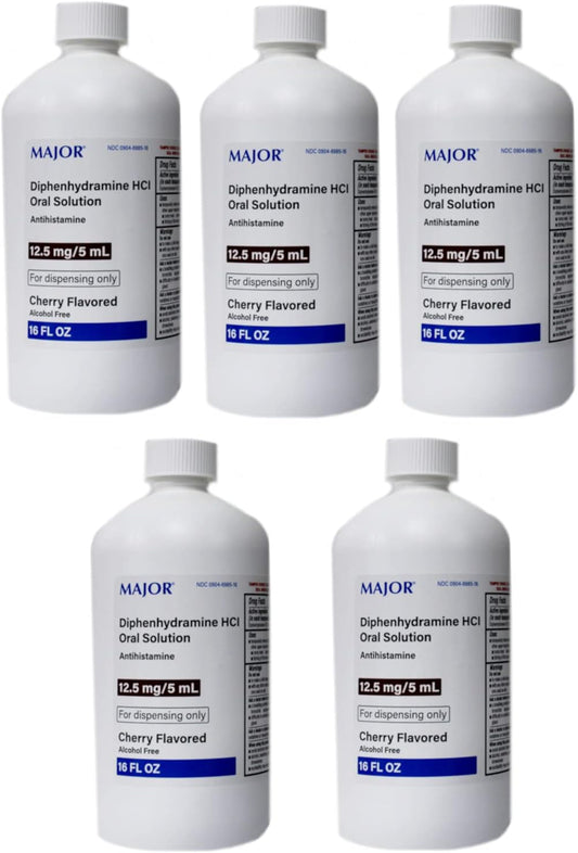 GNP DIPHENHYDRAMINE DY/F 50MG CHERRY 4OZ