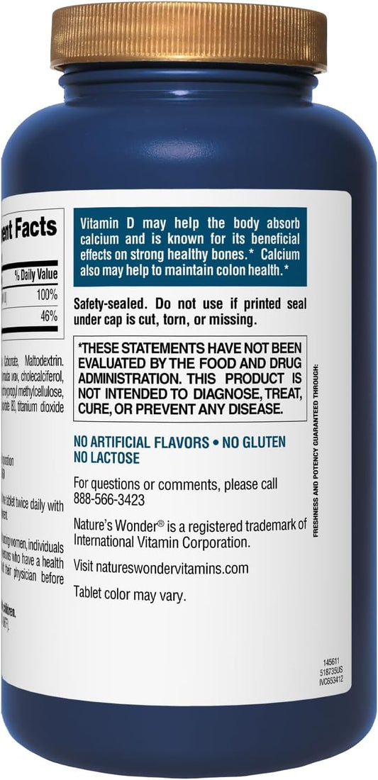 CALCIUM SUPER W/D TB 600MG 100