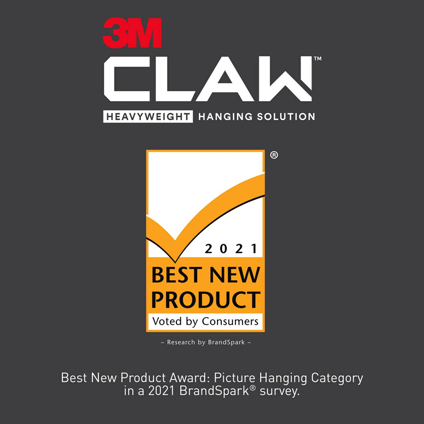 3M Claw Strong Durable Drywall Picture Hanger