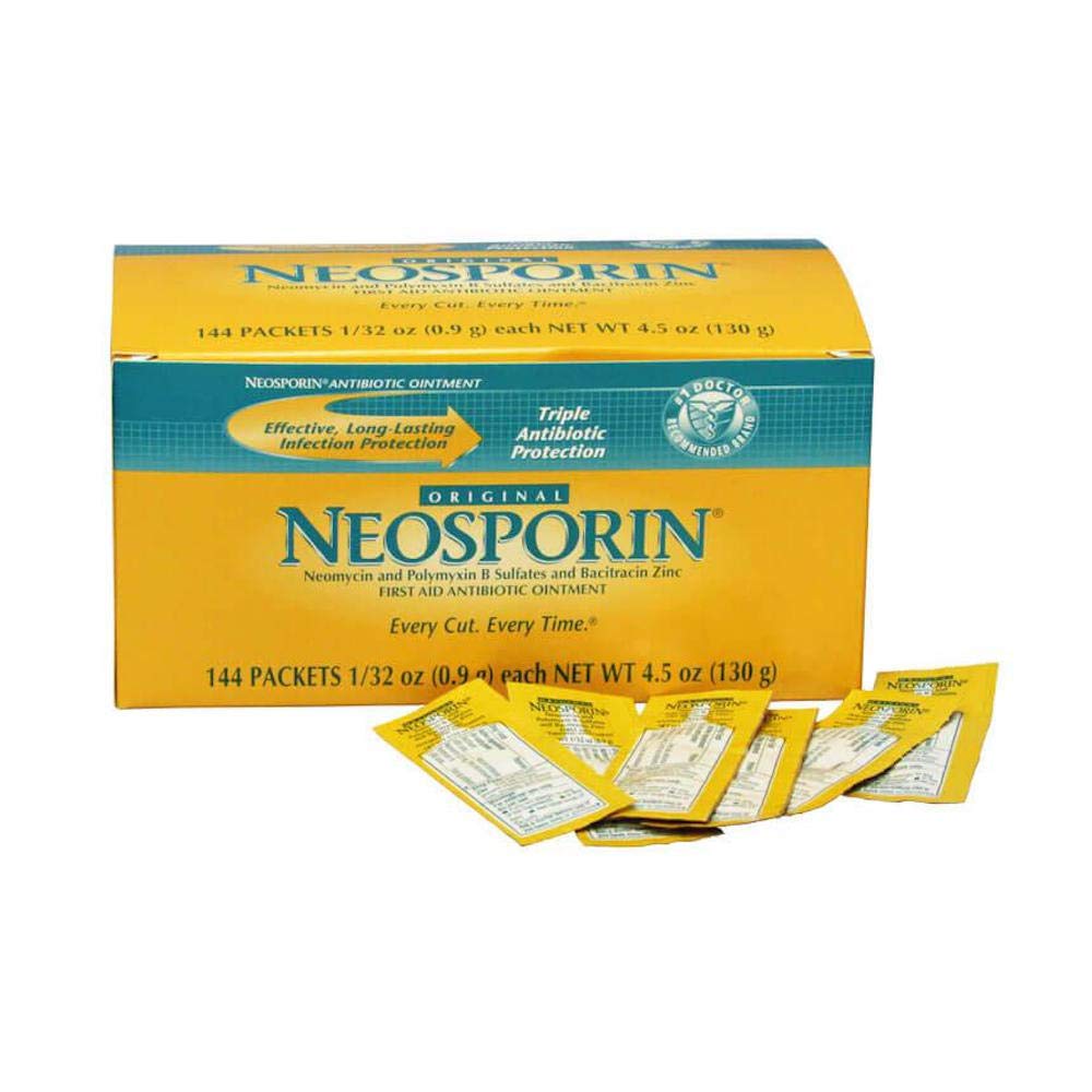 NEOSPORIN ORG OINT FOILPK 144X0.03 OZ
