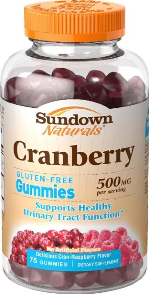 CRANBERRY 500MG GUMMIE 75CT SUNDWN