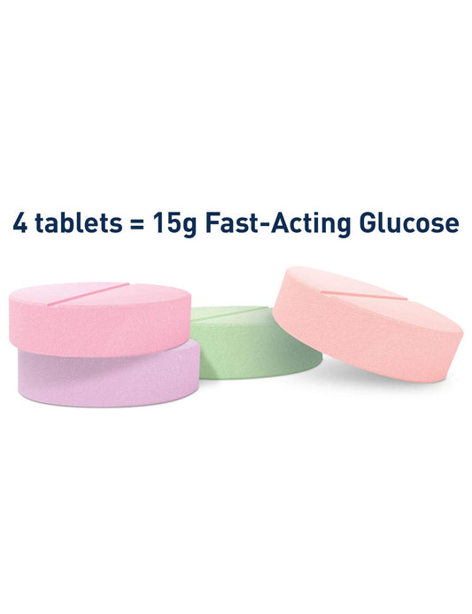 TRUEPLUS GLUCOSE TABLET RASPBERRY 50CT