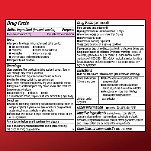 HEALTH STAR ACETAMINOPH 500MG E/S TAB 50