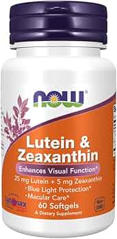 NOW FOODS SGEL,LUTEIN ZEAXANTHIN