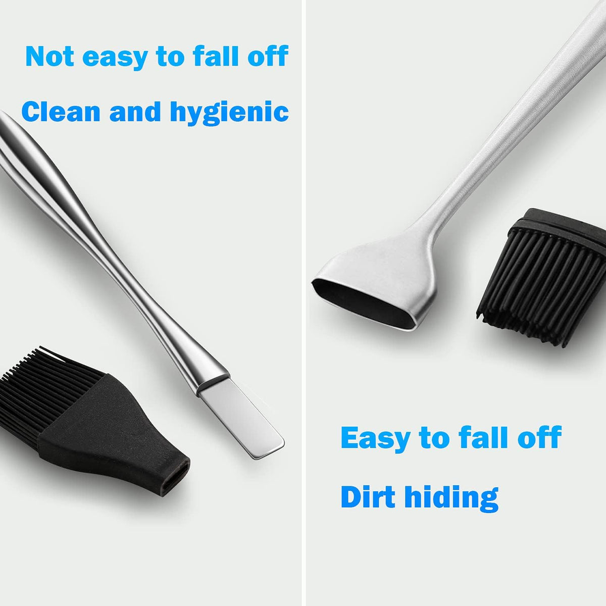 Mr. Bar-B-Q Basting Brush with Silicone Bristles