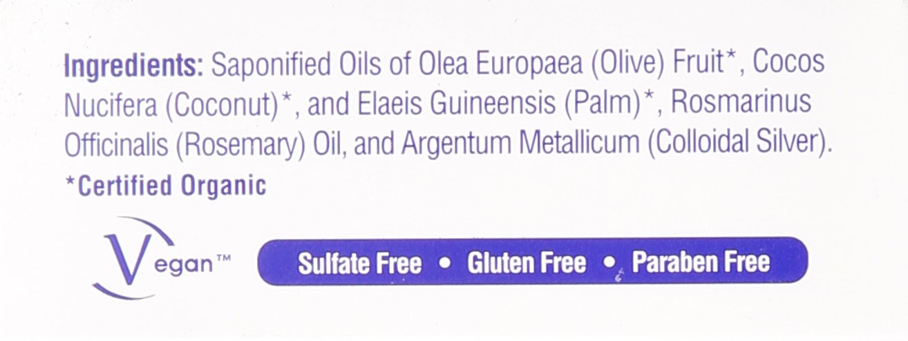 HERITAGE STORE BAR SOAP,COLLOIDAL SILVER