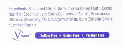 HERITAGE STORE BAR SOAP,COLLOIDAL SILVER