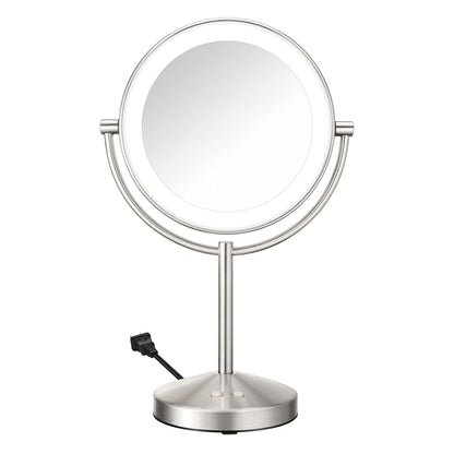 CONAIR Lighted Makeup Vanity Mirror with Adjustable Base - White