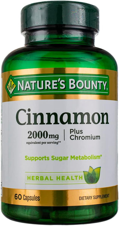 CINNAMON 1000MG CAP 100CT NAT BOUNTY
