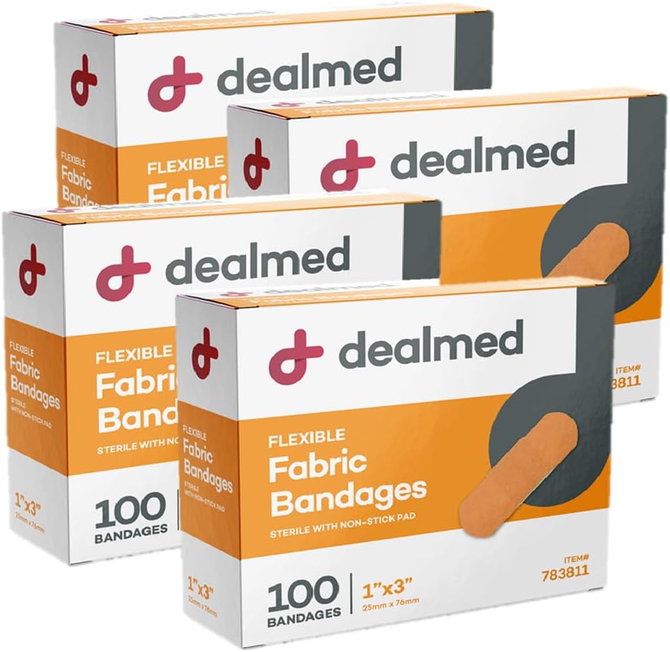 LIGHTWEIGHT FLEXIBLE BANDAGES 1X3 100CT