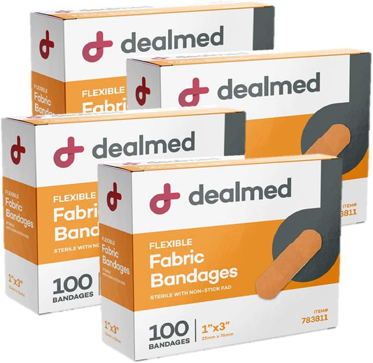 LIGHTWEIGHT FLEXIBLE BANDAGES 1X3 100CT