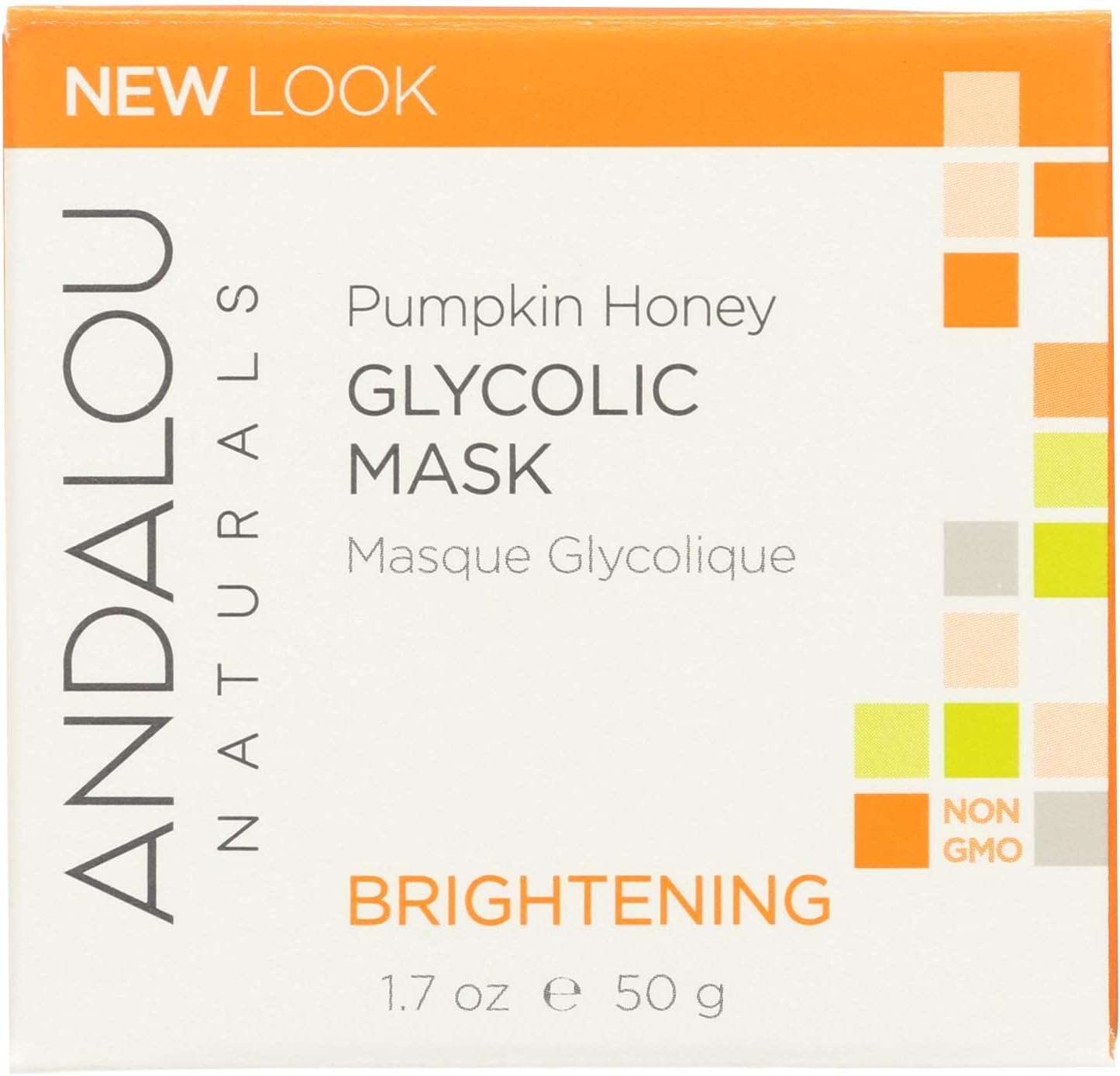 ANDALOU NATURALS BRIGHTNG MASK,PUMPKN GLYC
