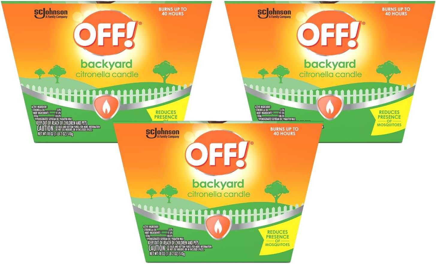OFF CITRONELLA BUCKET 18OZ