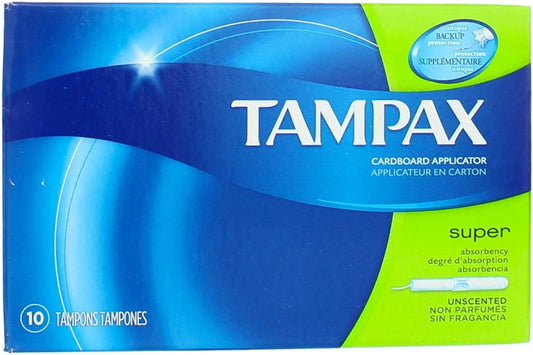 TAMPAX FLUSHABLE SUPER 20CT