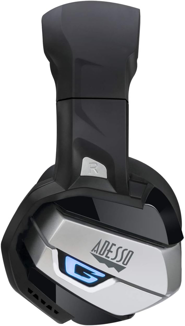 Adesso Xtream H4 Stereo Headset with Microphone - Black