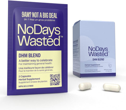 NO DAYS WASTED DHM DETOX RCVR,30 CT