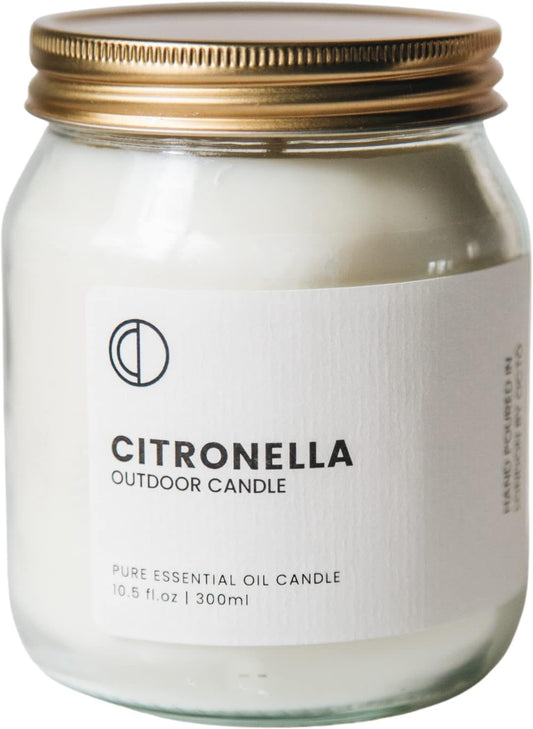 Village Candle Large Glass Apothecary Jar Candle - Rain