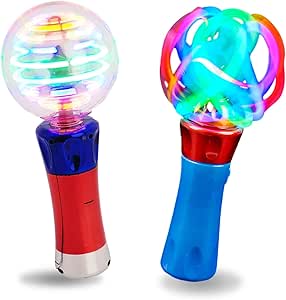 Toymendous Light Up Spinning Globe - Assorted