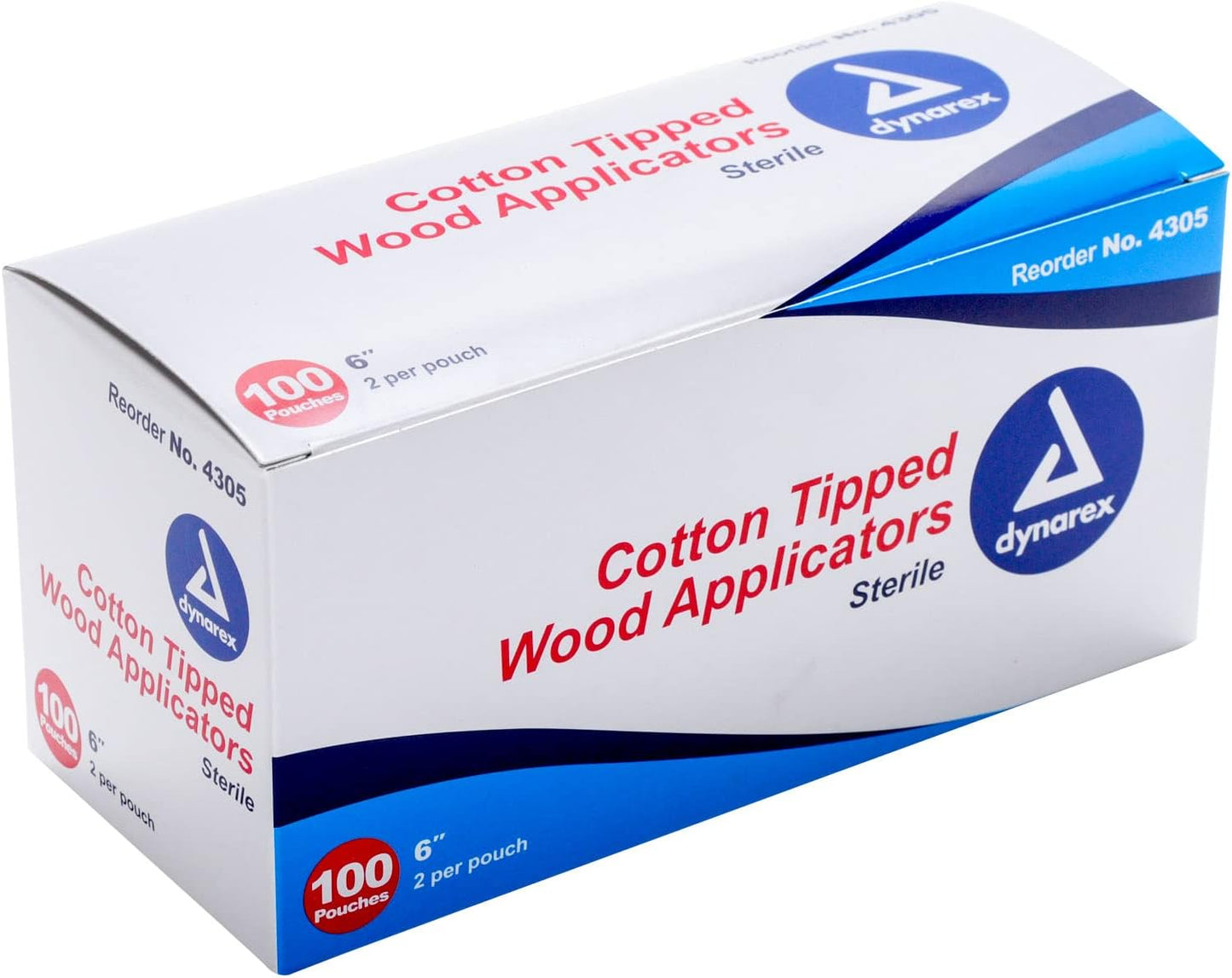 SS COTTON TIP APPLICATOR 300CT