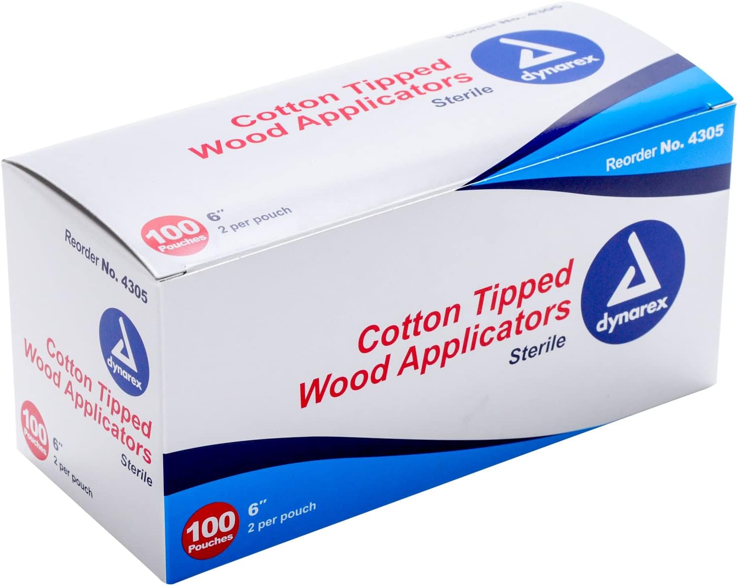 SS COTTON TIP APPLICATOR 300CT