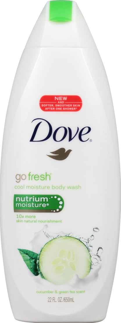 DOVE BODY WASH COOL MOIST   20Z