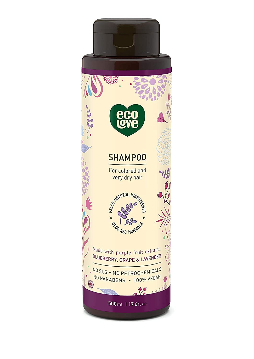ECOLOVE SHAMP,ORNG VEG,NRML&DRY