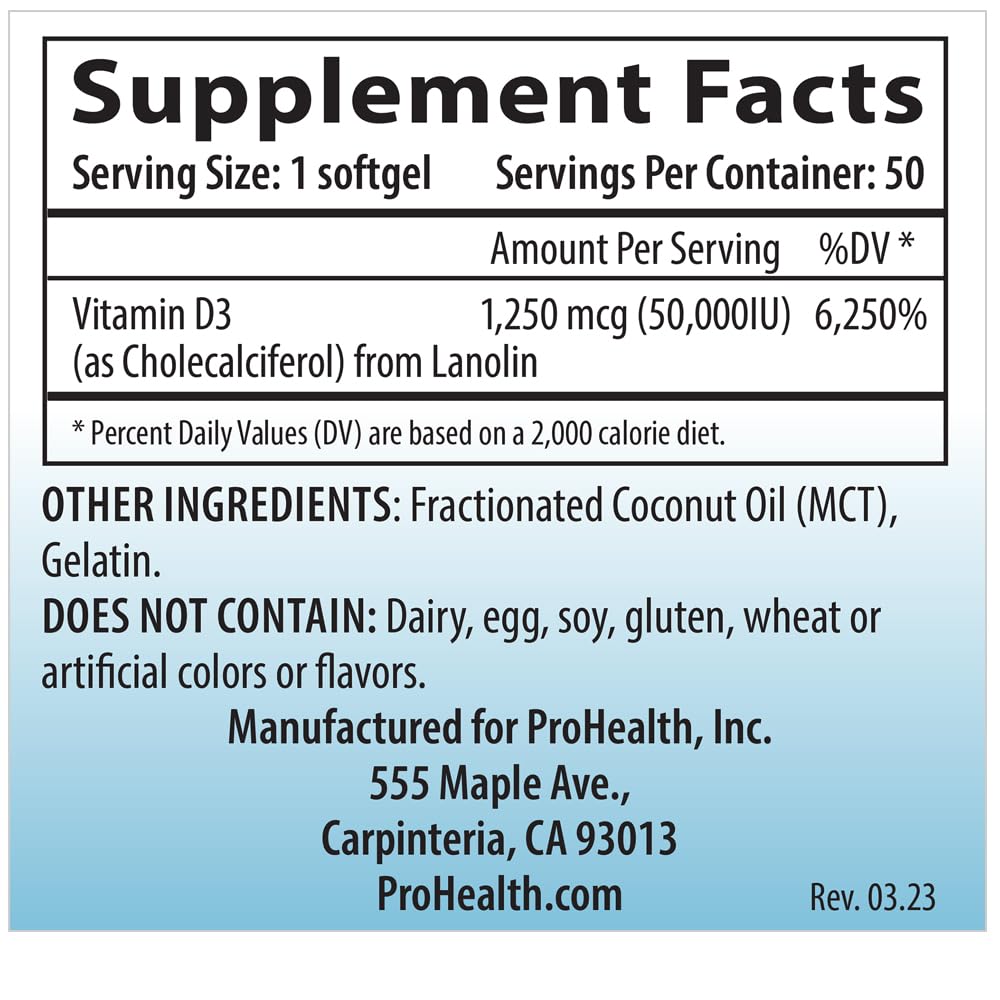 LDR VITAMIN D3 GC 50MCG 100 SFG