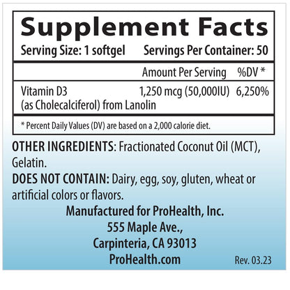 LDR VITAMIN D3 GC 50MCG 100 SFG