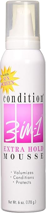CONDITION 3N1 MOUSSE FM 6OZ MHLD