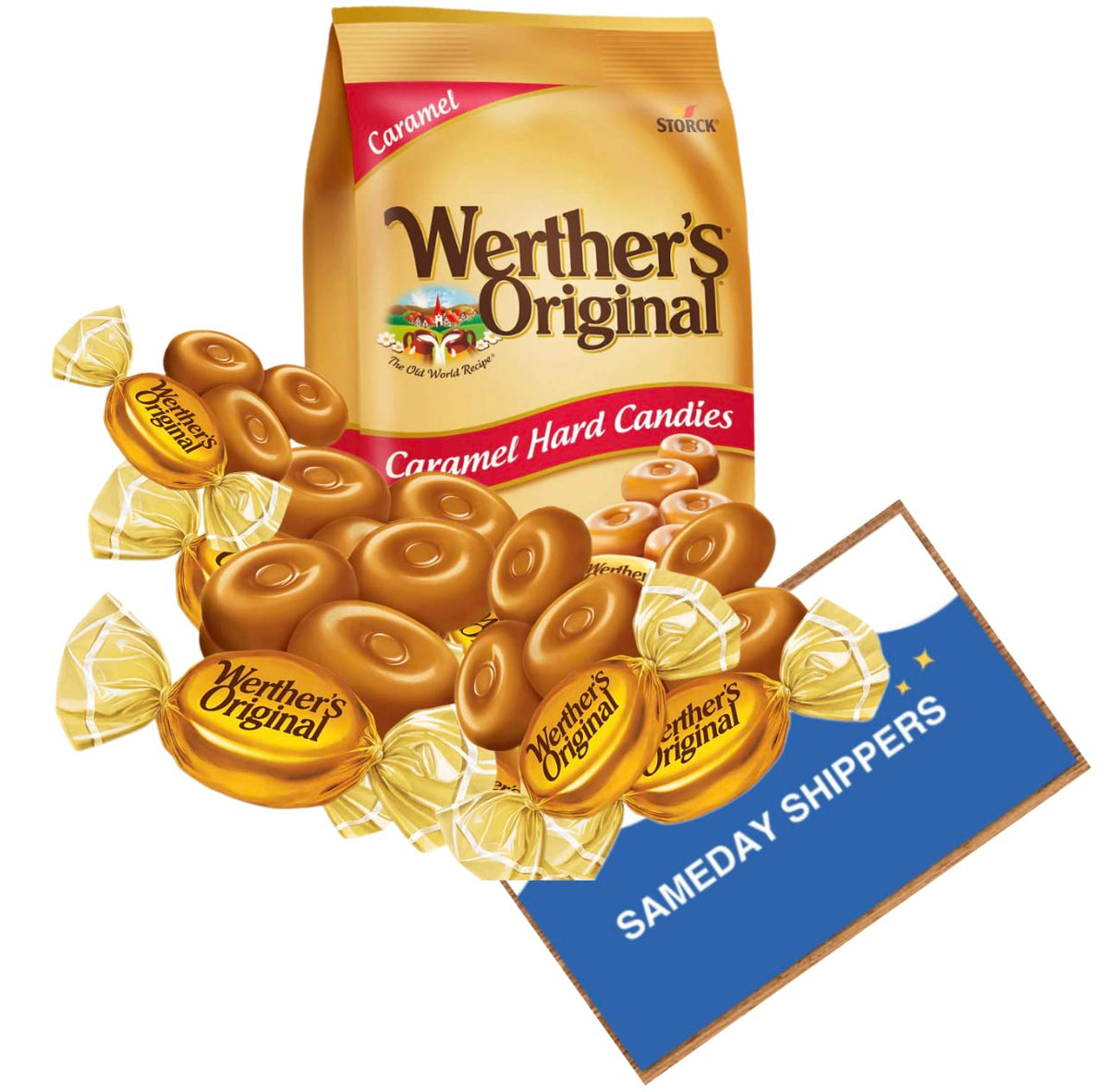 WERTHERS ORIGINAL 12X80GM CRML SF