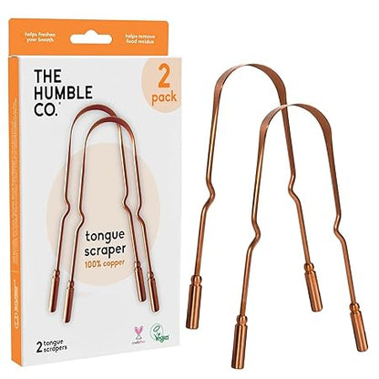 THE HUMBLE CO. TONGUE SCRAPER,COPPER