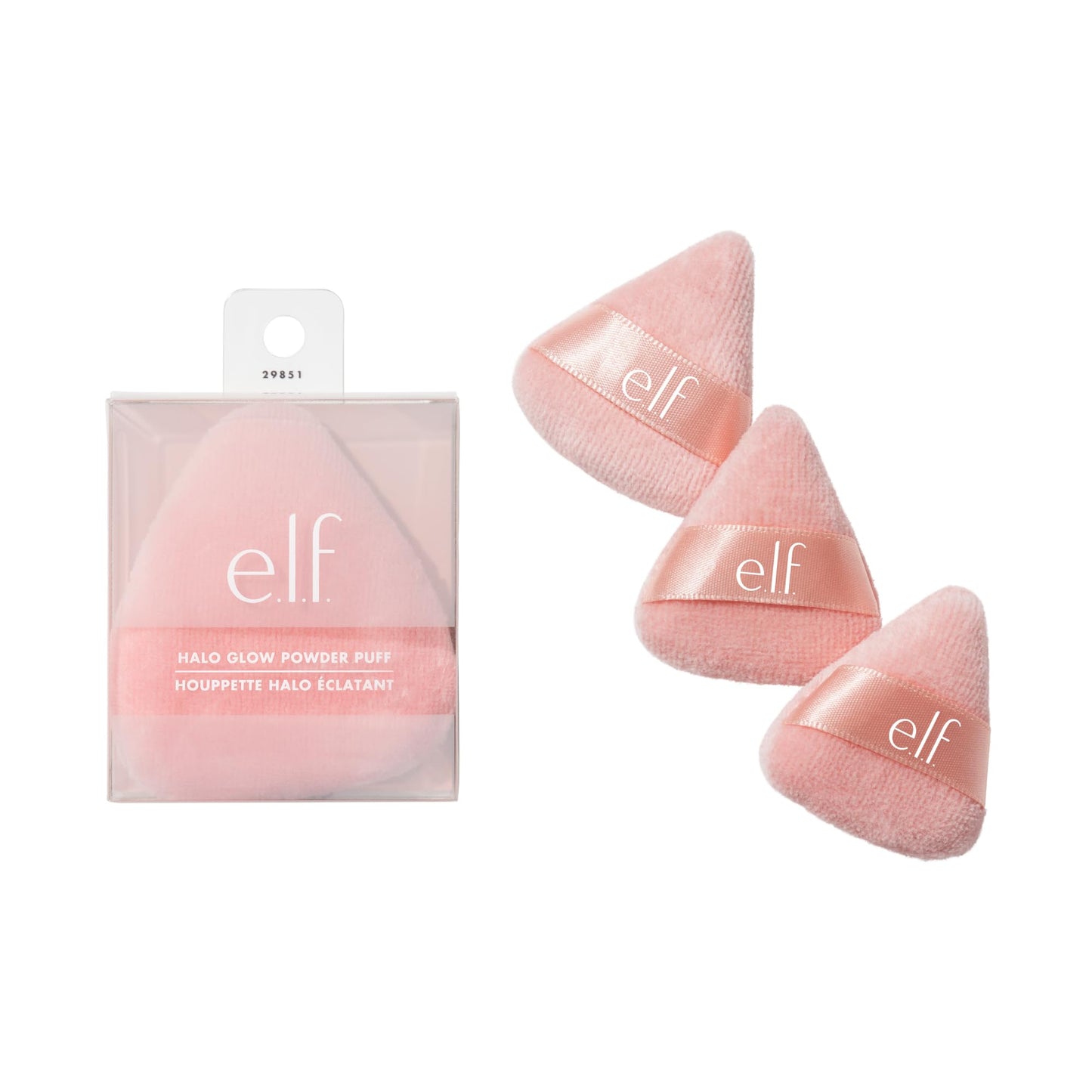 e.l.f. Halo Glow Pinkie Puffs, 3 count