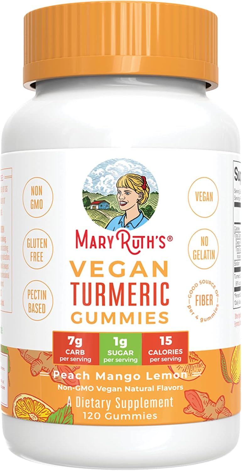 MARY RUTH'S GUMIES,TUMERIC,PCH MANGO
