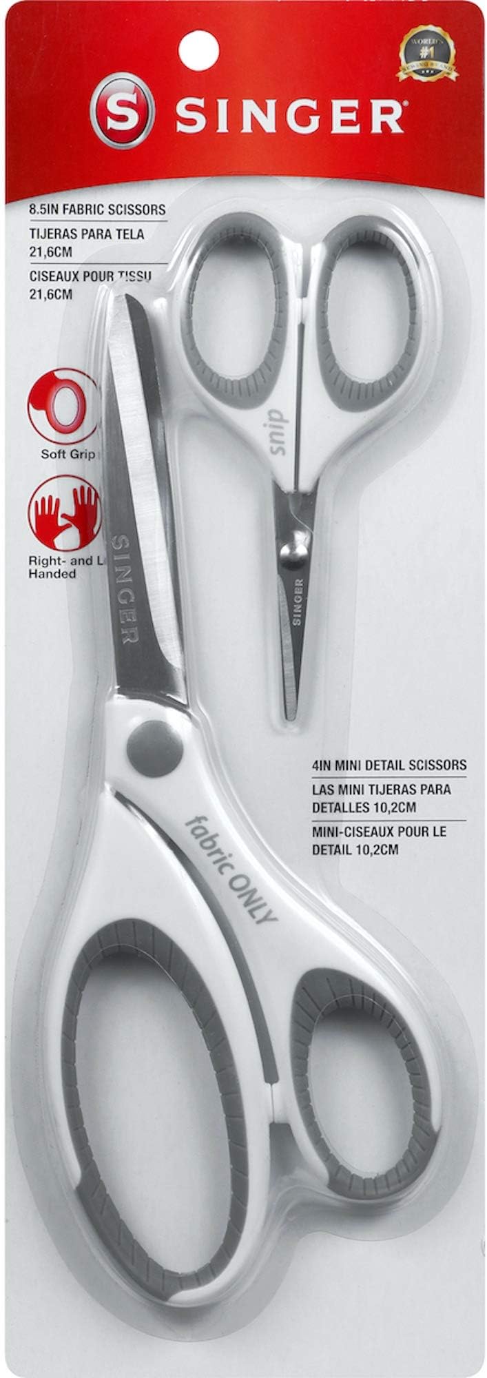 SINGER Folding Scissors, 3-inch