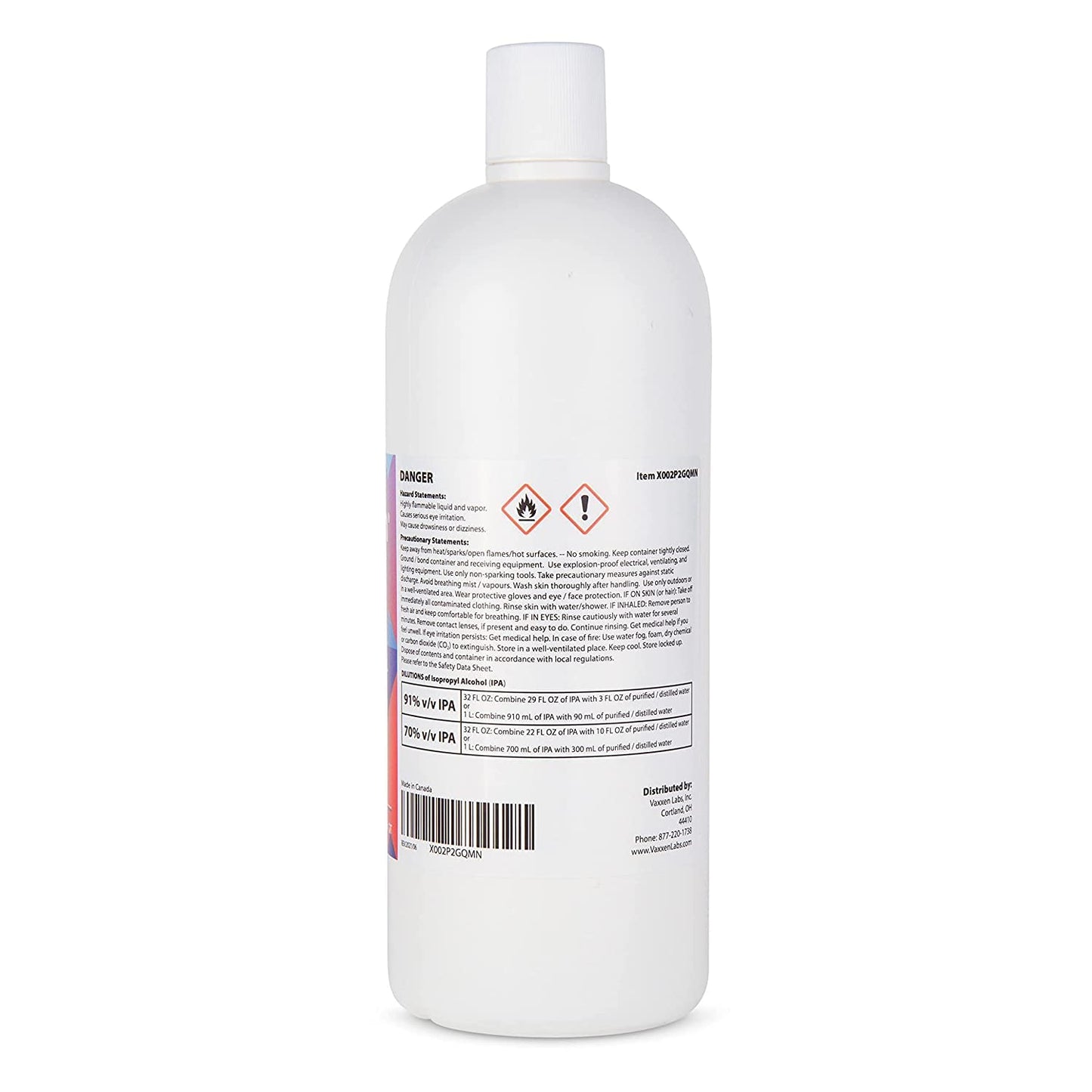 ALCOHOL ISOPROPYL 99% USP 24X16OZ HUMCO