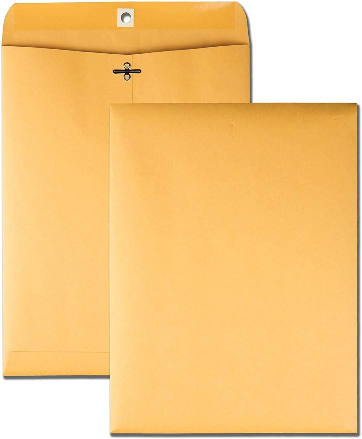 Mead Clasp Envelopes, 9" x 12", Brown Kraft, 4 CT