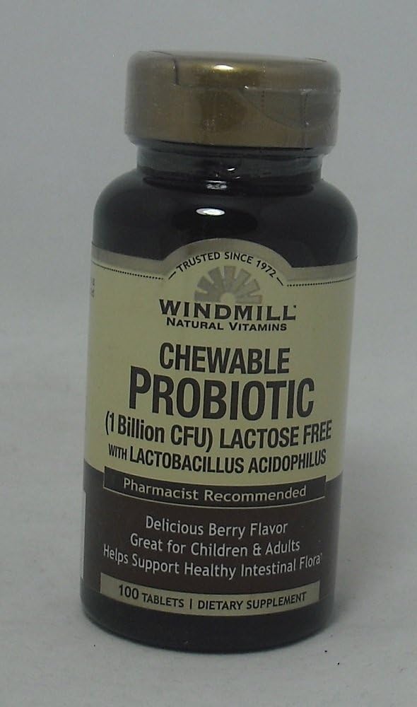 PROBIOTIC CHILD CHEW TAB 100CT WINDMILL