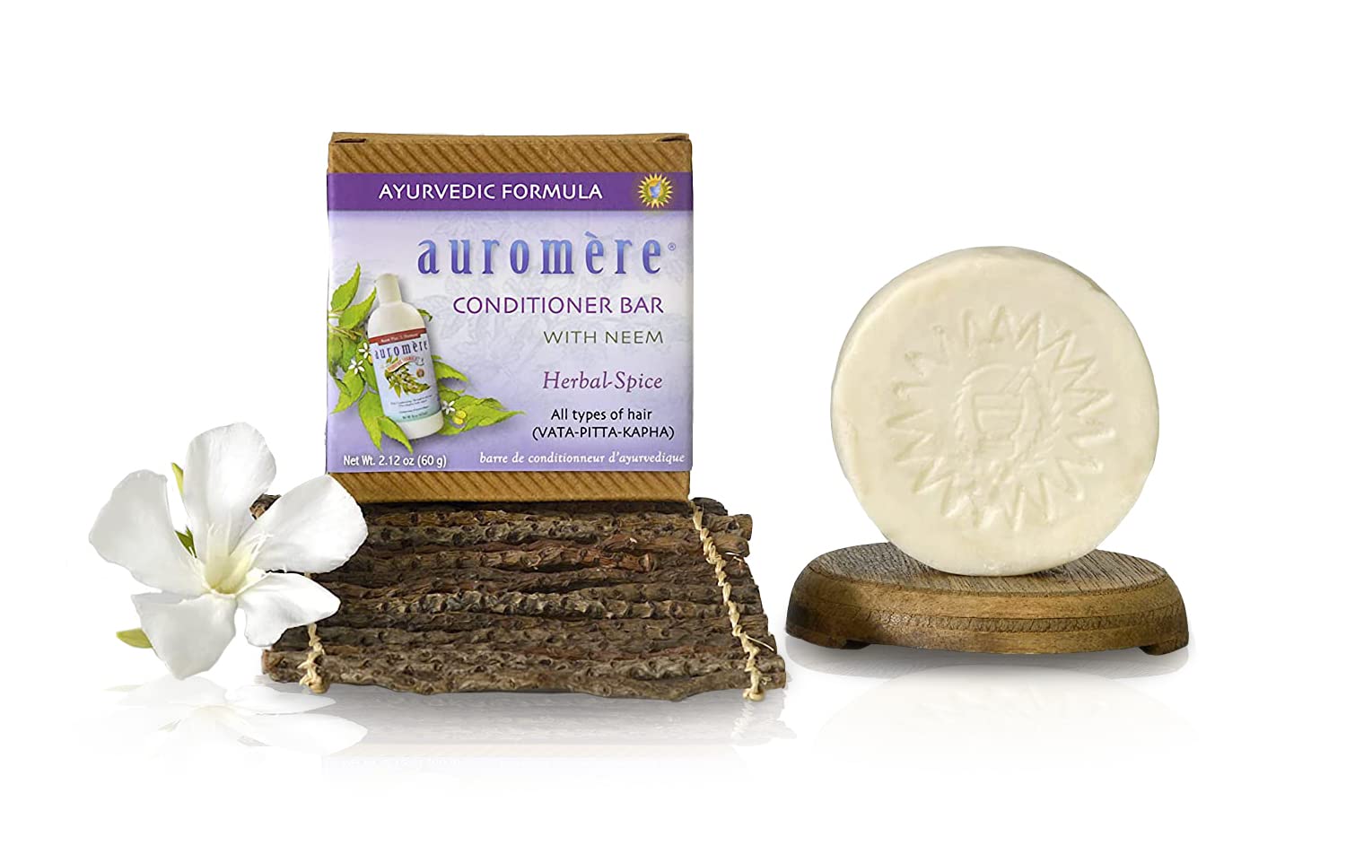 AUROMERE BODY BAR,EXFOL HRBL SPICE