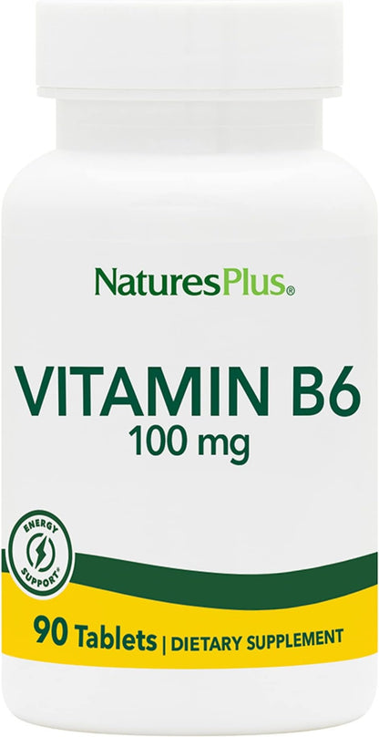 VIT B6 50MG TABLET 100CT NAT BLEND